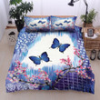 Butterfly Flower Bedding Set Tdcqj