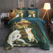 Cat Cotton Bed Sheets Spread Comforter Duvet Cover Bedding Set Iyb