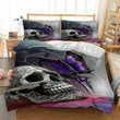 3D Butterfly Skull Printed Bedding Set Bedroom Decor