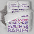 March Of Dimes Together For Stronger Healthier Babies Bedding Set Bedroom Decor