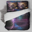 Purple Galaxy Bedding Set Bedroom Decor