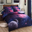 Galaxy 3D Galaxy Set Universe Outer Space Bedding Set Bedroom Decor