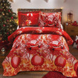 Santa Claus Christmas Bedding Set Noscessco