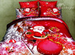 Santa And Christmas Gift Clhb Bedding Set Camlius