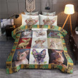 Sphinx Cat Painting Color Collection Bedding Set All Over Prints