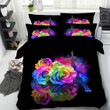 Rainbow Roses Bedding Set All Over Prints