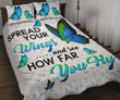 Butterfly Spead Your Wings And See How Far You Fly Bedding Set All Over Prints
