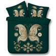 Golden Butterfly Bedding Set All Over Prints