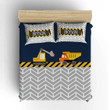 Construction Truck Bedding Set All Over Prints