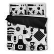 Chef Multi Tools Bedding Set All Over Prints