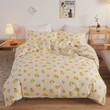 Cartoon Yellow Lemons Pattern Bedding Set (Duvet Cover & Pillow Cases)