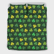St Patricks Day Shamrock Bedding Set (Duvet Cover & Pillow Cases)