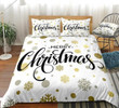 Merry Christmas Cotton Bed Sheets Spread Comforter Duvet Cover Bedding Sets
