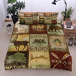 Hunting Cotton Bed Sheets Spread Comforter Duvet Cover Bedding Sets