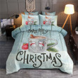 Merry Christmas Hot Chocolate Cacao Cotton Bed Sheets Spread Comforter Duvet Cover Bedding Sets