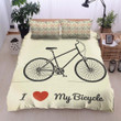 Bicycle Cotton Bed Sheets Spread Comforter Duvet Cover Bedding Sets