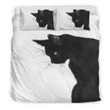 My Black Cat Cotton Bed Sheets Spread Comforter Duvet Cover Bedding Sets