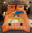 Dinosaur Car Life Is Good Enjoy The Drive Cotton Bed Sheets Spread Comforter Duvet Cover Bedding Sets