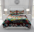 Skull Grow Along With Me Cotton Bed Sheets Spread Comforter Duvet Cover Bedding Sets