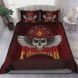 First In Last Out Firefighter Cotton Bed Sheets Spread Comforter Duvet Cover Bedding Sets