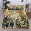 Happy New Year Cotton Bed Sheets Spread Comforter Duvet Cover Bedding Sets