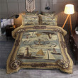 Nautical Lighthouse Cotton Bed Sheets Spread Comforter Duvet Cover Bedding Sets