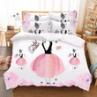 Ballet Queen Cotton Bed Sheets Spread Comforter Duvet Cover Bedding Sets