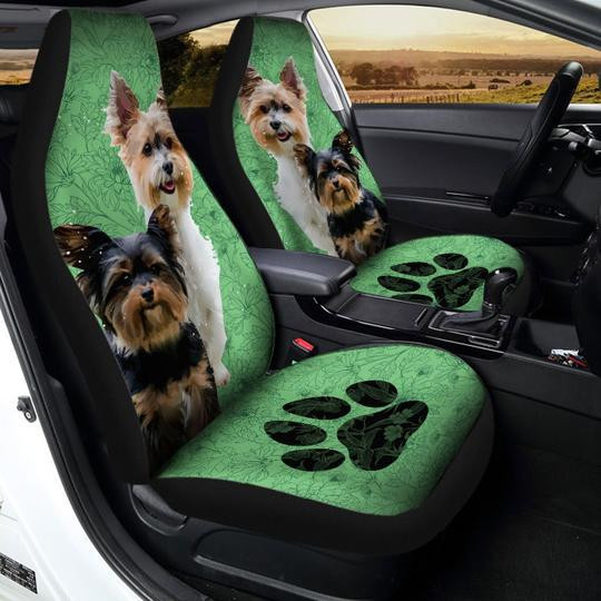 Dog Lovers Car Seat Cover | Universal Fit Car Seat Protector | Easy Install | Polyester Microfiber Fabric | CSC1676