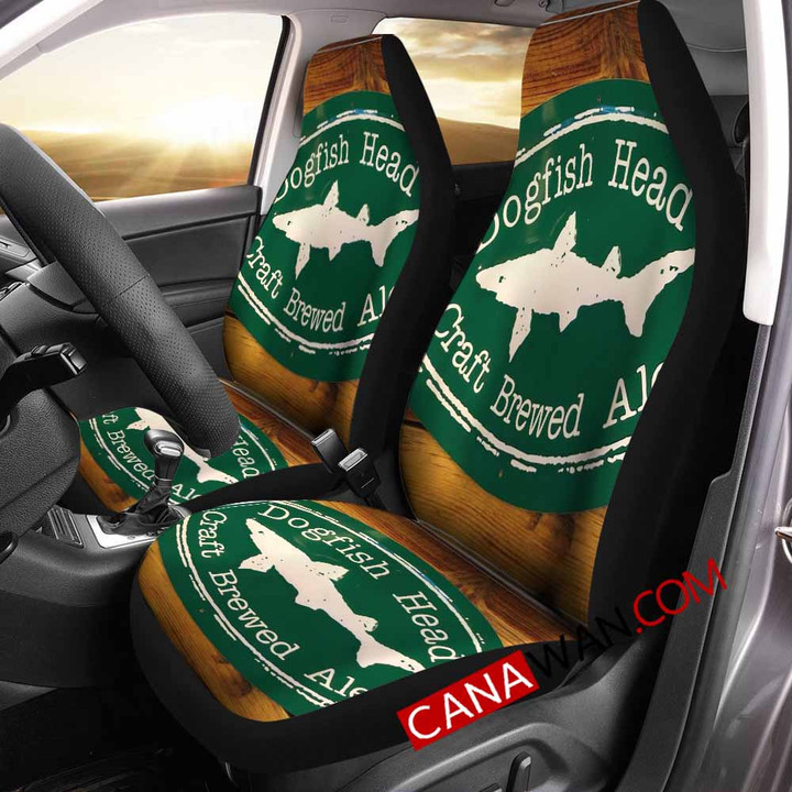 Beer Brand Dogfish Head 1V 3D Customized Personalized Car Seat Cover