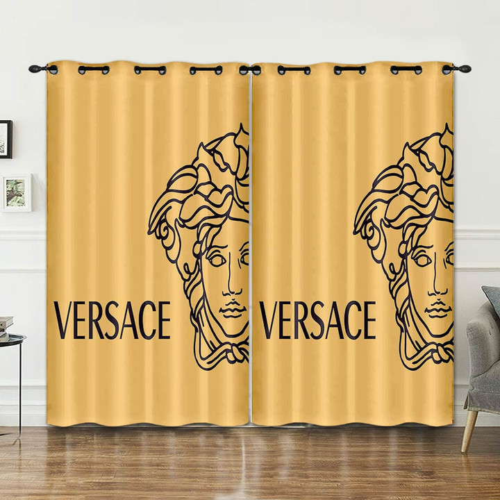 Versace Yellow Windows Curtain
