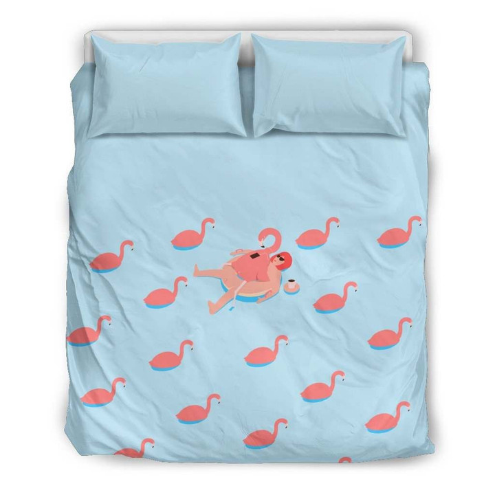 Flamingo Duvet Cover Cla22100915B Bedding Sets