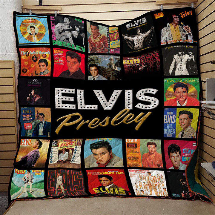 Elvis Presley  Th369 Customize Quilt Blanket Design By Exrain.Com