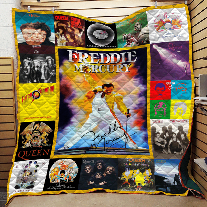 Freddie Mercury Quilt Blanket Th0907