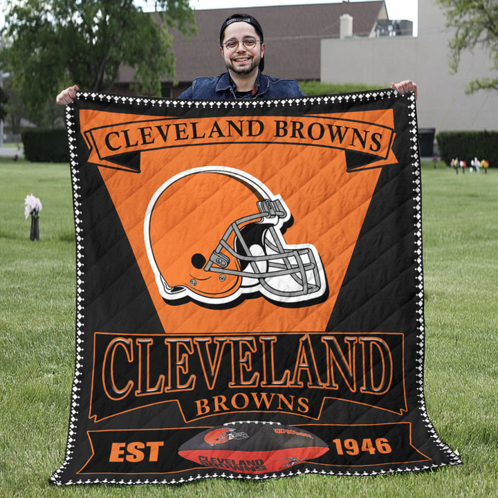 Cleveland Browns 1 Quilt Blanket Ha1910 Fan Made