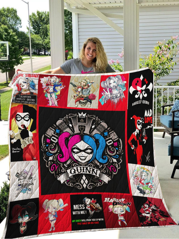 Harley Quinn 0408 3D Quilt Blanket