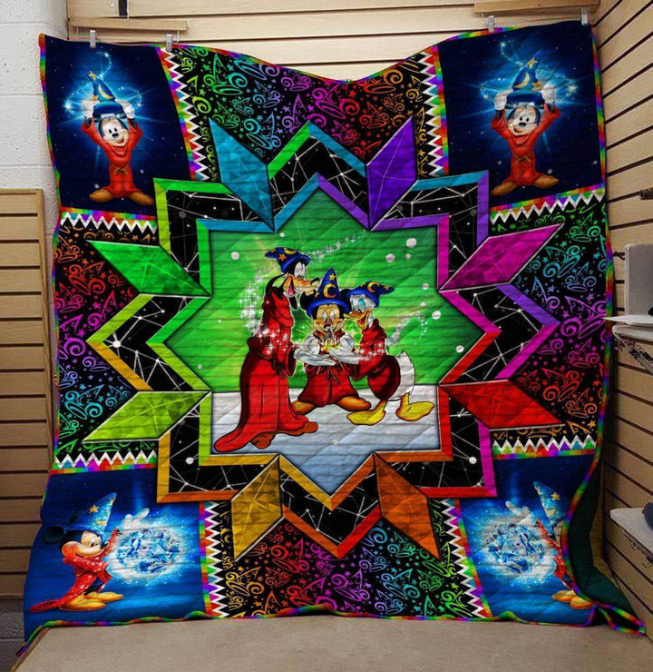 Disney Fantasia Customize Quilt Blanket Design By Exrain.Com