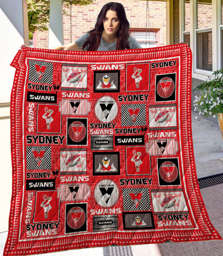 Sydney Swans Quilt Blanket Ha1910