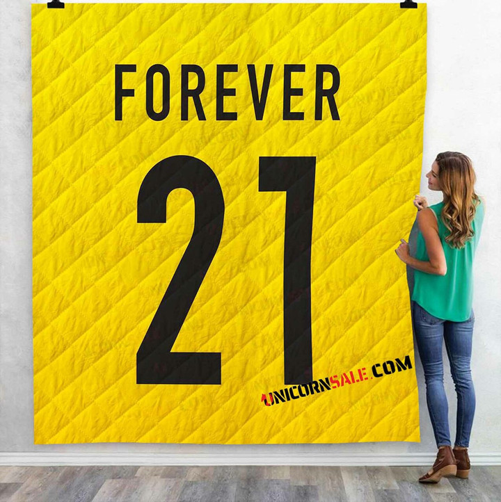 Luxury Brand Forever 21 V 3D Customized Personalized Quilt Blanket