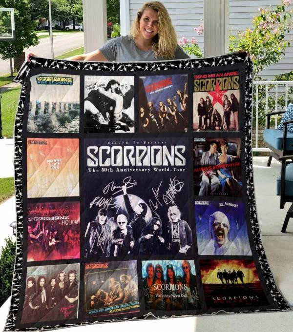 Scorpions Quilt Blanket – Limited Quilt Blanket