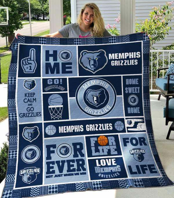 Memphis Grizzlies Quilt Blanket B200626 – Quilt