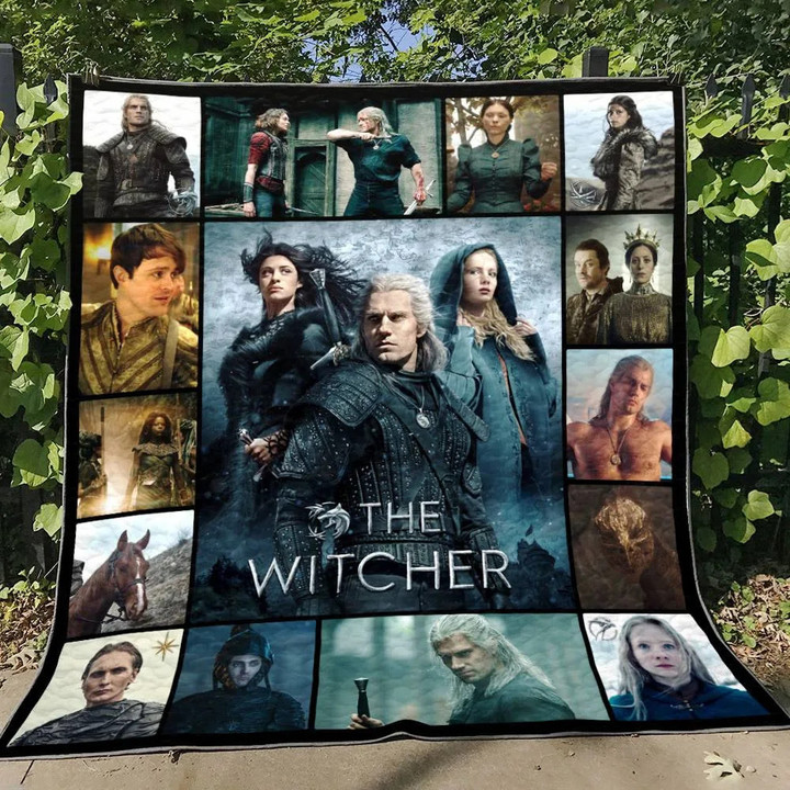 The Witcher Quilt Blanket Throw