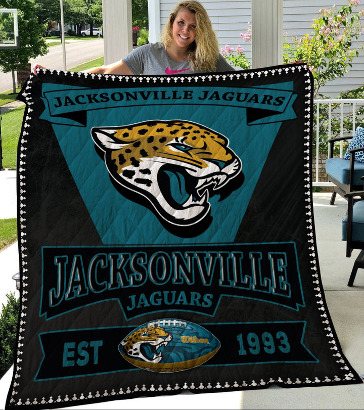 Jacksonville Jaguars Quilt Blanket Ha1910 Fan Made