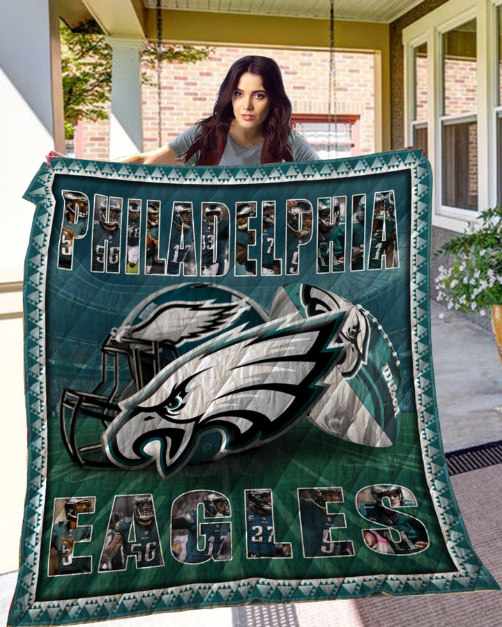 Philadelphia Eagles Quilt Blanket Ha0411 Fan Made