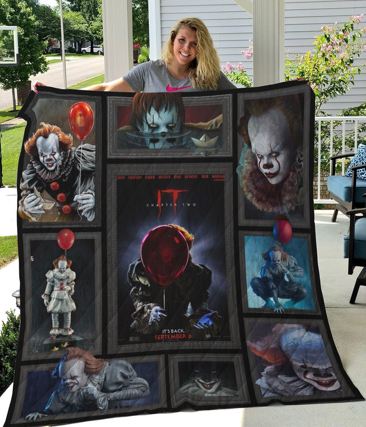 Halloween It Pennywise Chapter Two Quilt Blanket Gift For Fans The It