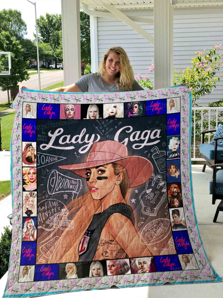 Lady Gaga Quilt Blanket 02
