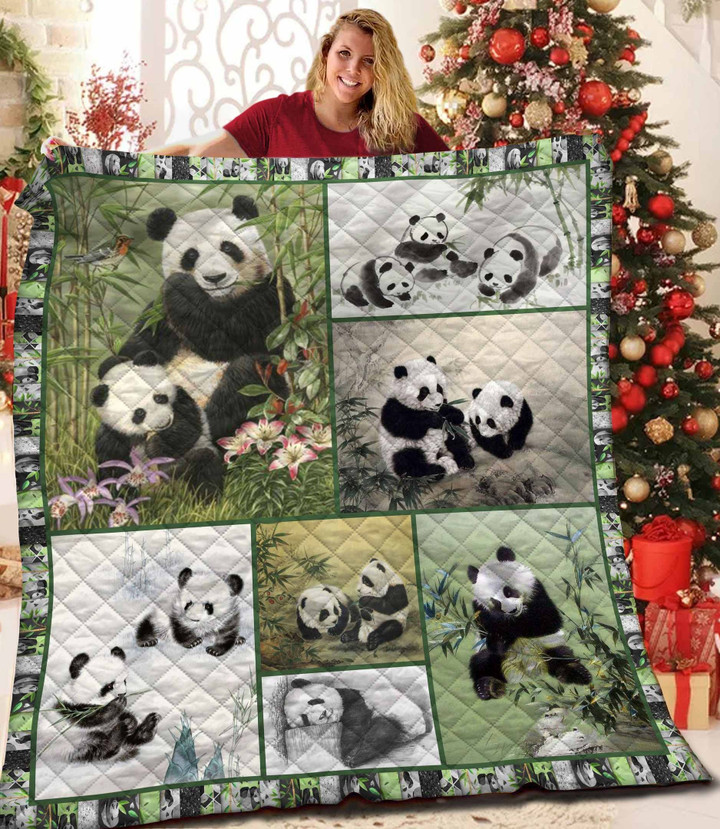 Panda Quilt Blanket Bbb311026Nb