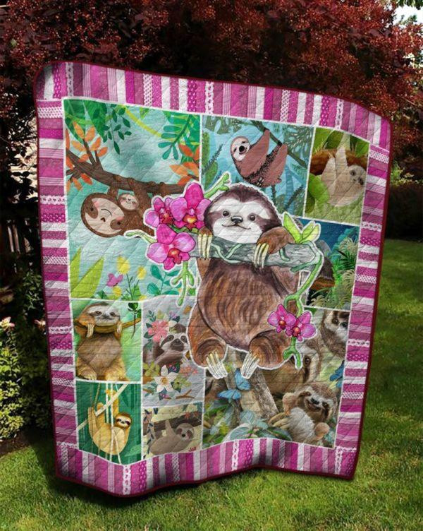 Funny Sloth Quilt Blanket Ver 4 – Quilt