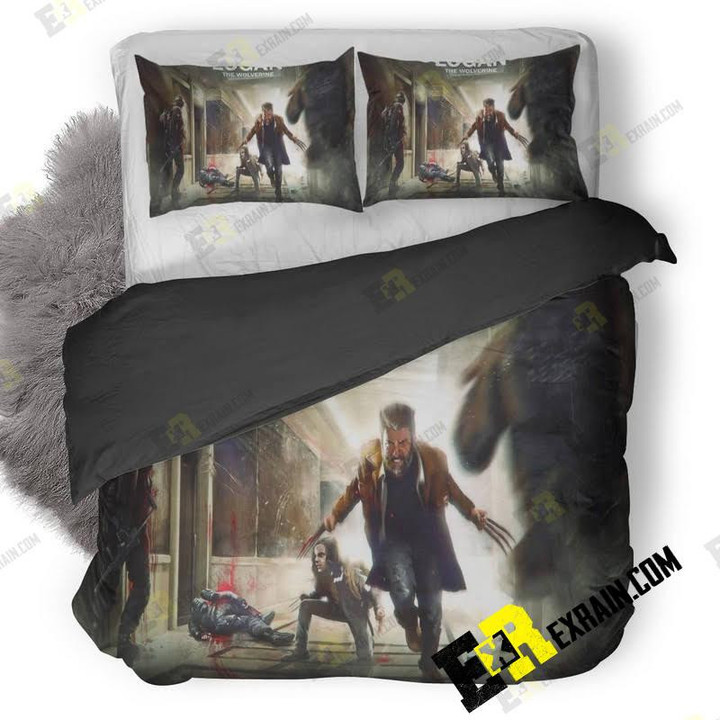 Logan X23 8K Artwork Cl 3D Customize Bedding Sets Duvet Cover Bedroom set Bedset Bedlinen