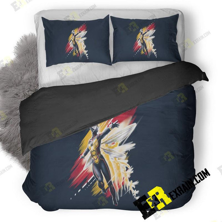 Wasp In Ant Man And The Wasp Movie Fx 3D Customize Bedding Sets Duvet Cover Bedroom set Bedset Bedlinen