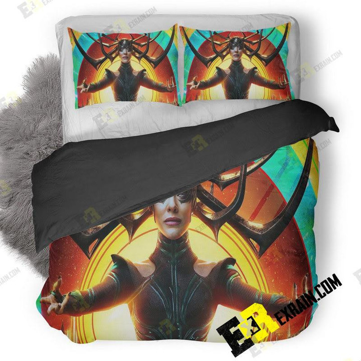 Hela The Goddess Of Death In Thor Ragnarok 1A 3D Customize Bedding Sets Duvet Cover Bedroom set Bedset Bedlinen